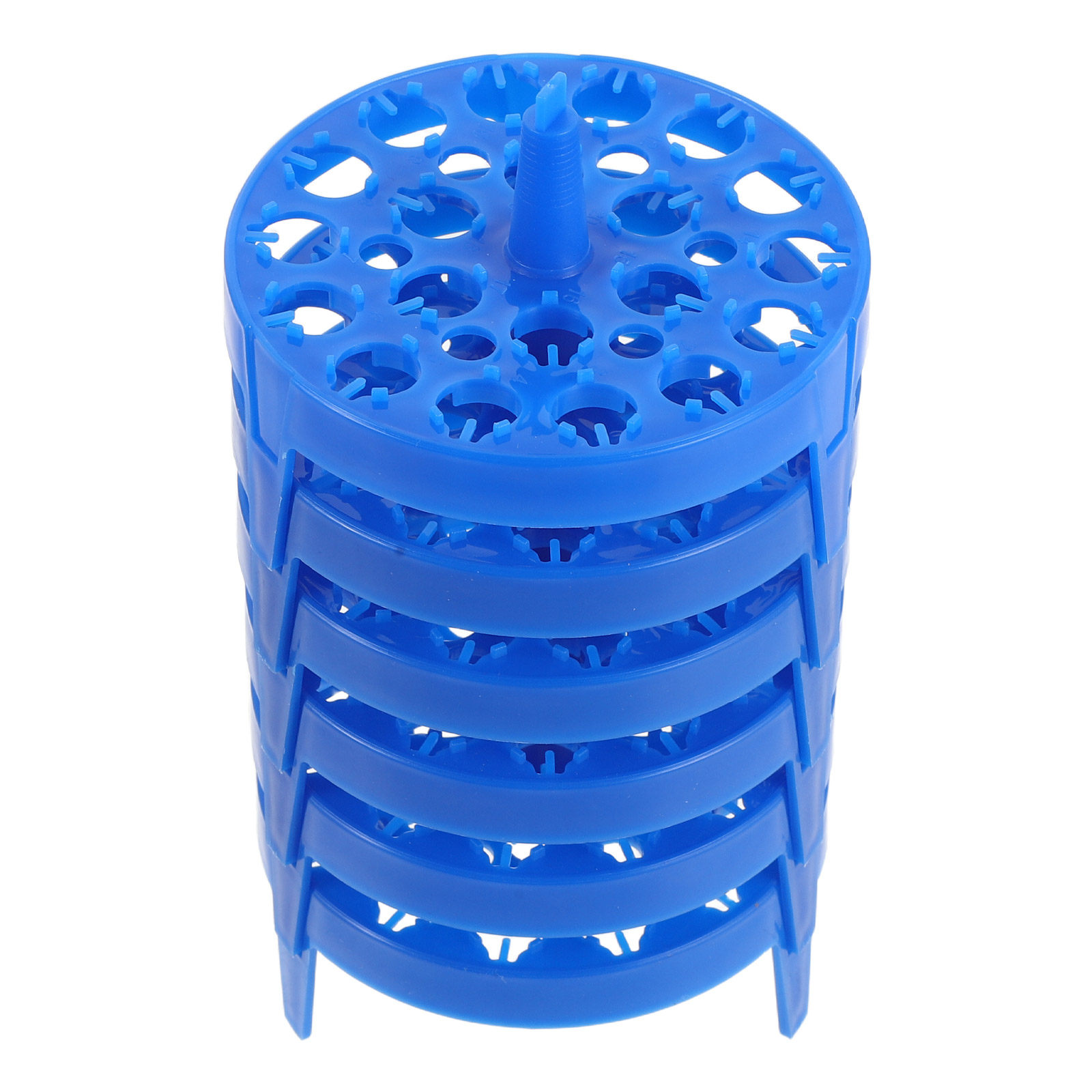 Lab Equipment - 6Pcs Plastic Lab Tube Rack Floating