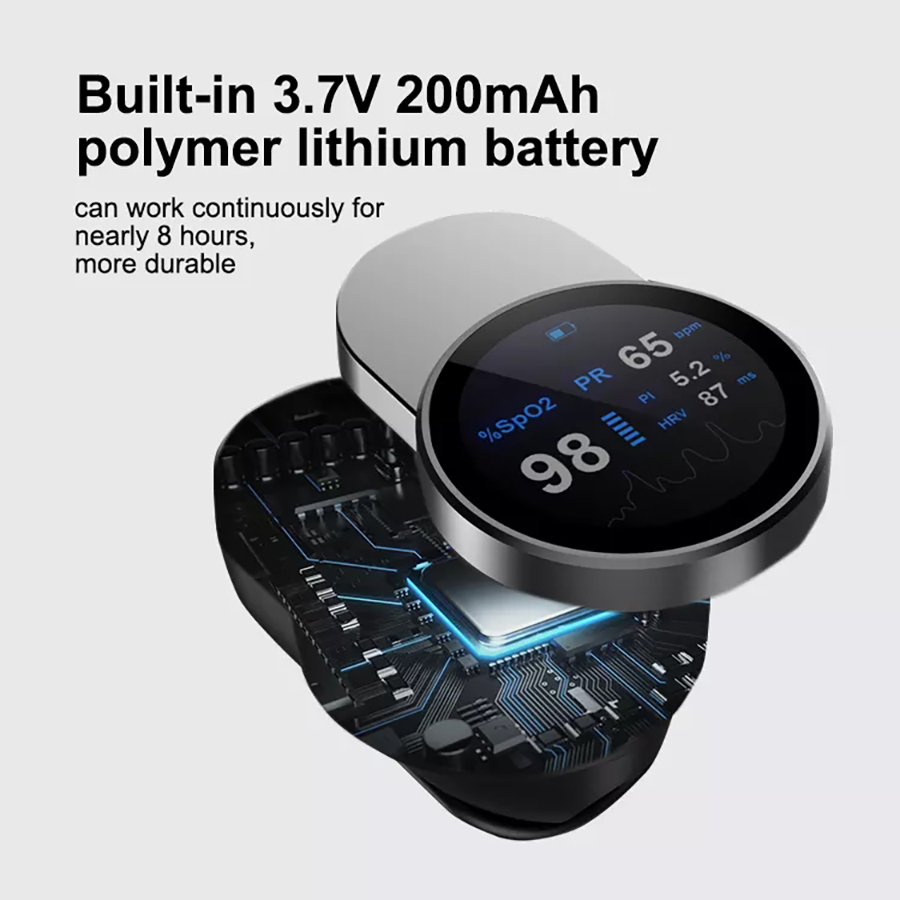 Fingertip Pulse Oximeter SpO2  - Pulse Oximeter Fingertip Rechargeable recension och pris
