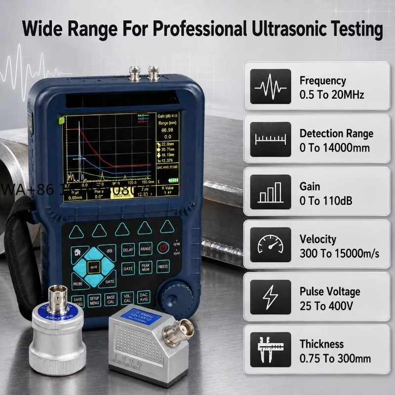 Compact Ultrasonic Flaw Detect - Test Instruments recension och pris