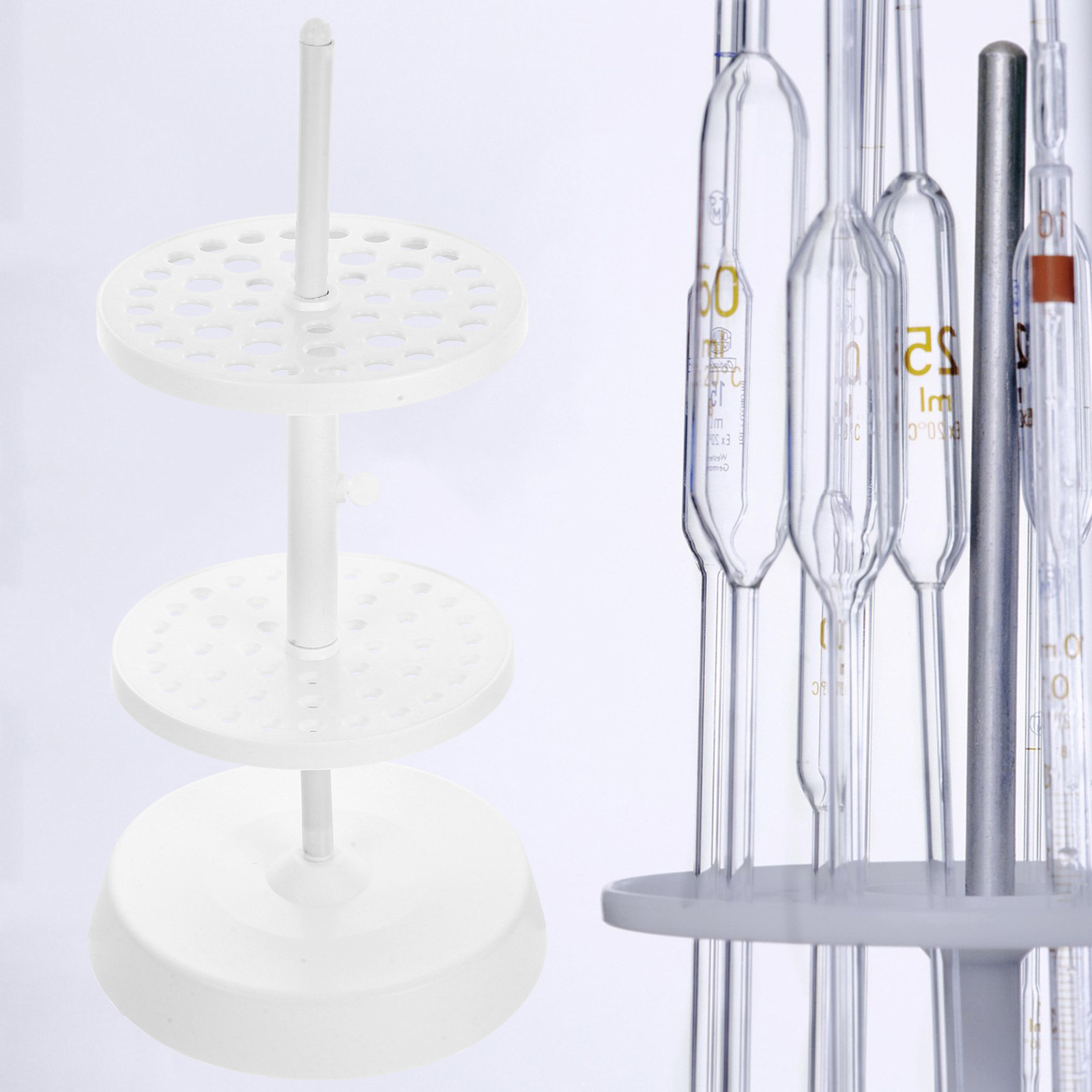 Plastic Pipette Round Stand Br - Lab Equipment recension och pris