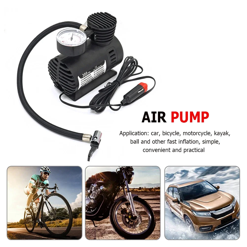 12V 300PSI Electric Inflator M - Vacuum Chamber Kit With Pump recension och pris