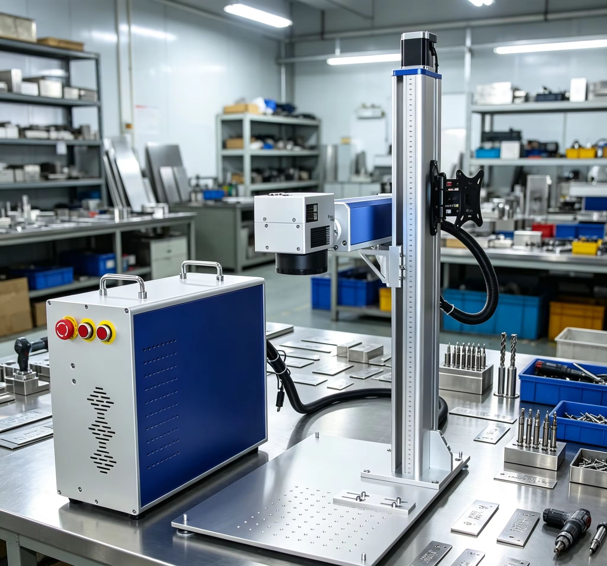 Factory Direct 30W Fiber Laser - Fiber Laser Marking Machine 30W recension och pris