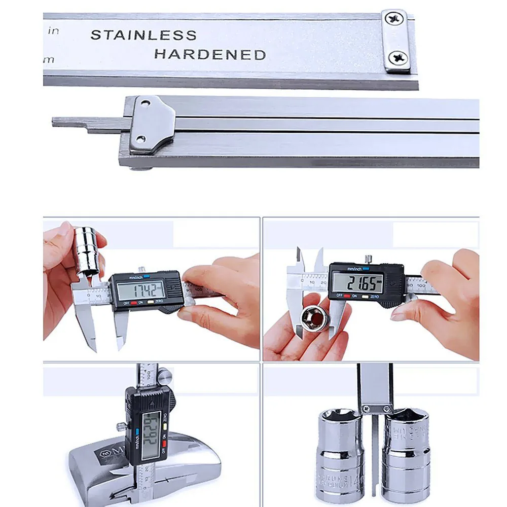 High Precision Digital Vernier - Digital Caliper 150Mm Stainless Steel recension och pris