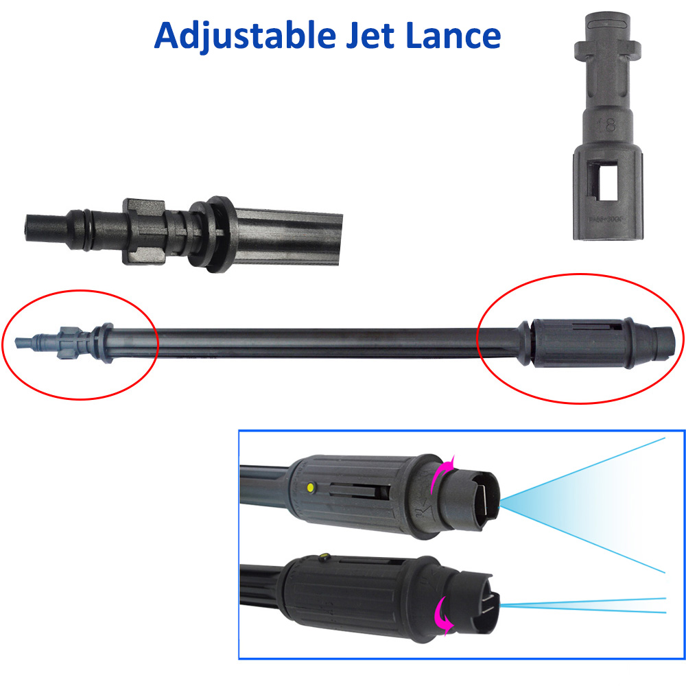Car Washer Jet Lance Nozzle Ti - Vacuum Chamber Kit With Pump recension och pris