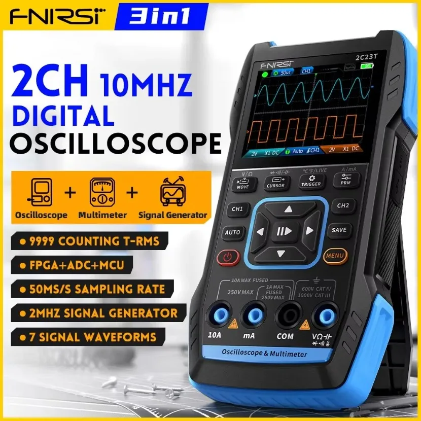 FNIRSI 2C23T Handheld Digital  - Fnirsi Digital Oscilloscope Handheld recension och pris