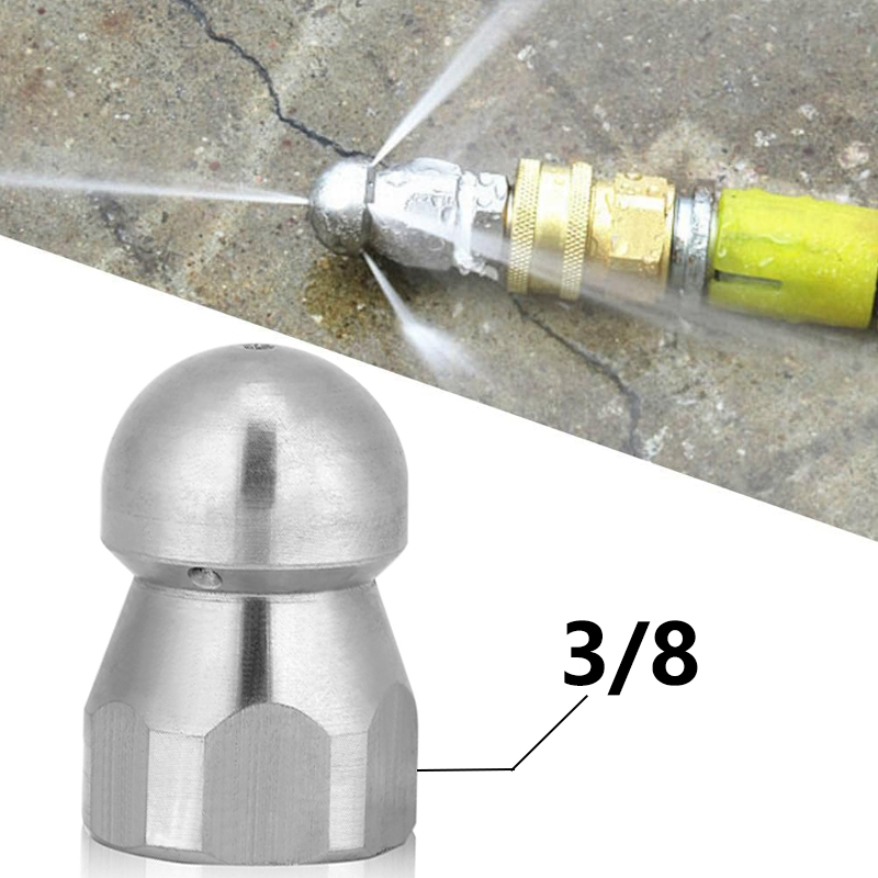 Sewer Jetter Nozzle for Pressu - Vacuum Chamber Kit With Pump recension och pris