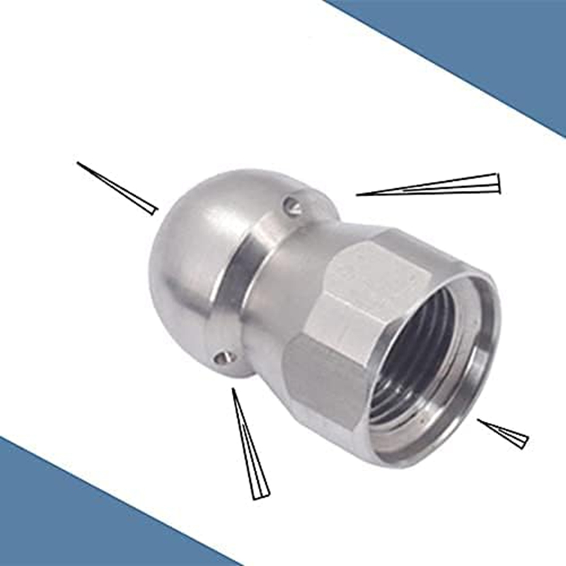 Sewer Jetter Nozzle for Pressu - Vacuum Chamber Kit With Pump recension och pris