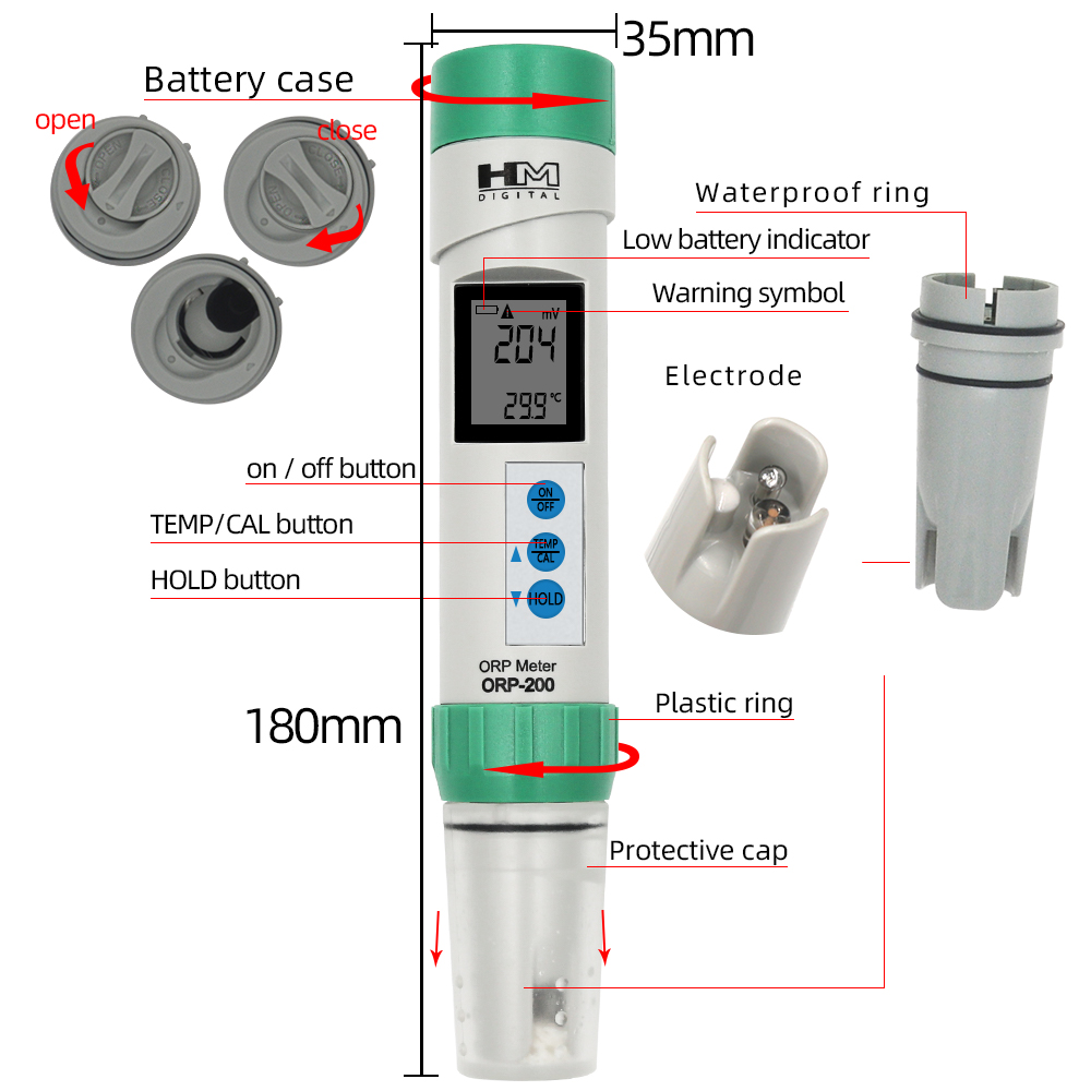HM Digital Water Quality Teste - Ph Meter Digital Water Tester recension och pris