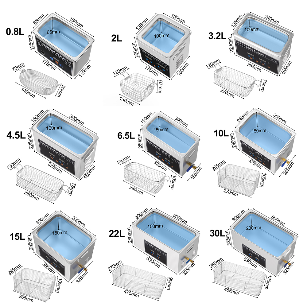 1L 3L 6L 10L 15L 30L Digital U - Ultrasonic Cleaner 30L Industrial recension och pris