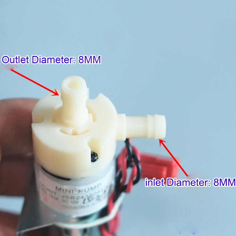 Mini 370 Self Suction Pump DC  - Mini Peristaltic Pump 12V recension och pris