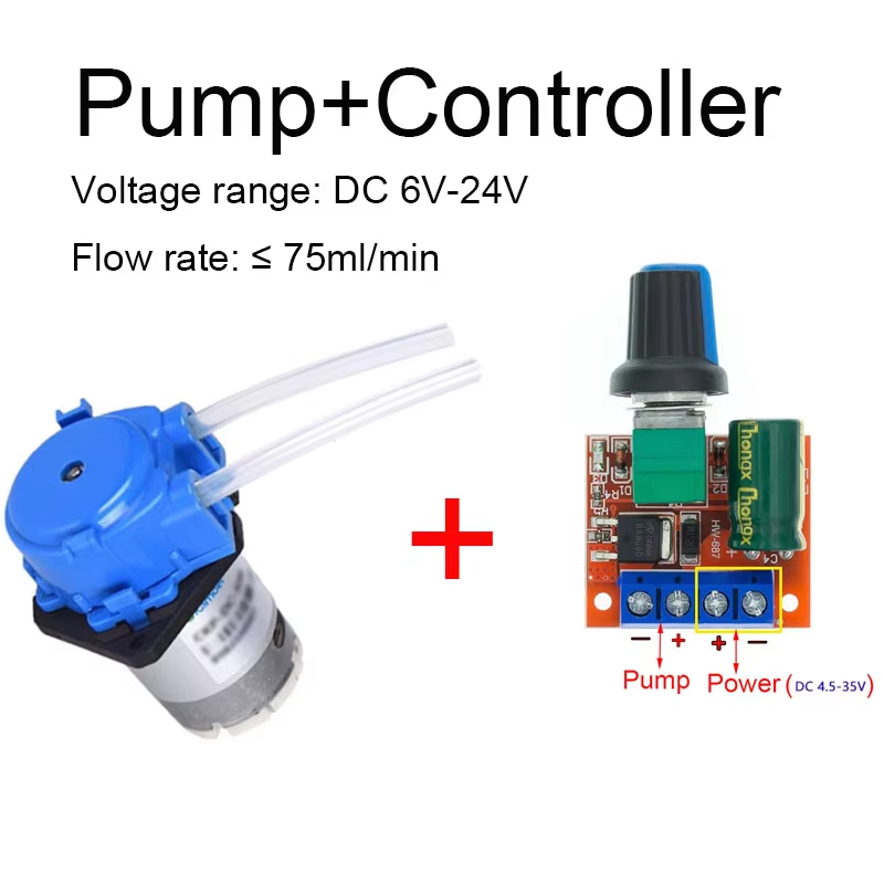 Small Adjustable Peristaltic P - Mini Peristaltic Pump 12V recension och pris